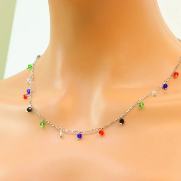 Minimalist Necklace, Sleek & Modern Design, Women’s Fashion, YC110355-N - Picture 6 of 10